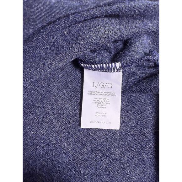 Cabi Turtle Tee Soft Stretchy French Terry Size Large E099 - Picture 8 of 11